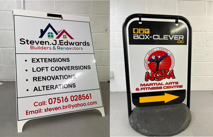 A-Boards & Pavement Signs