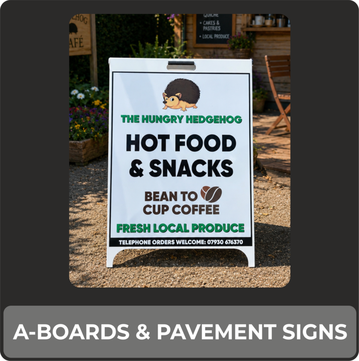 A-Boards & Pavement Signs