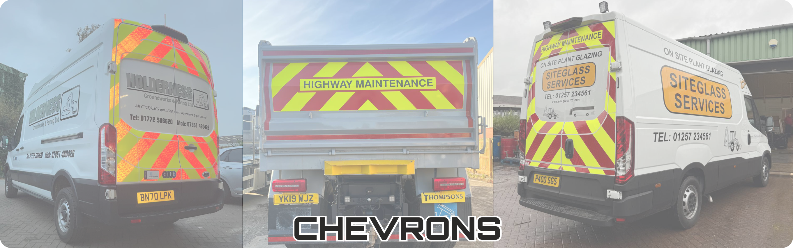 CHEVRONS BANNER