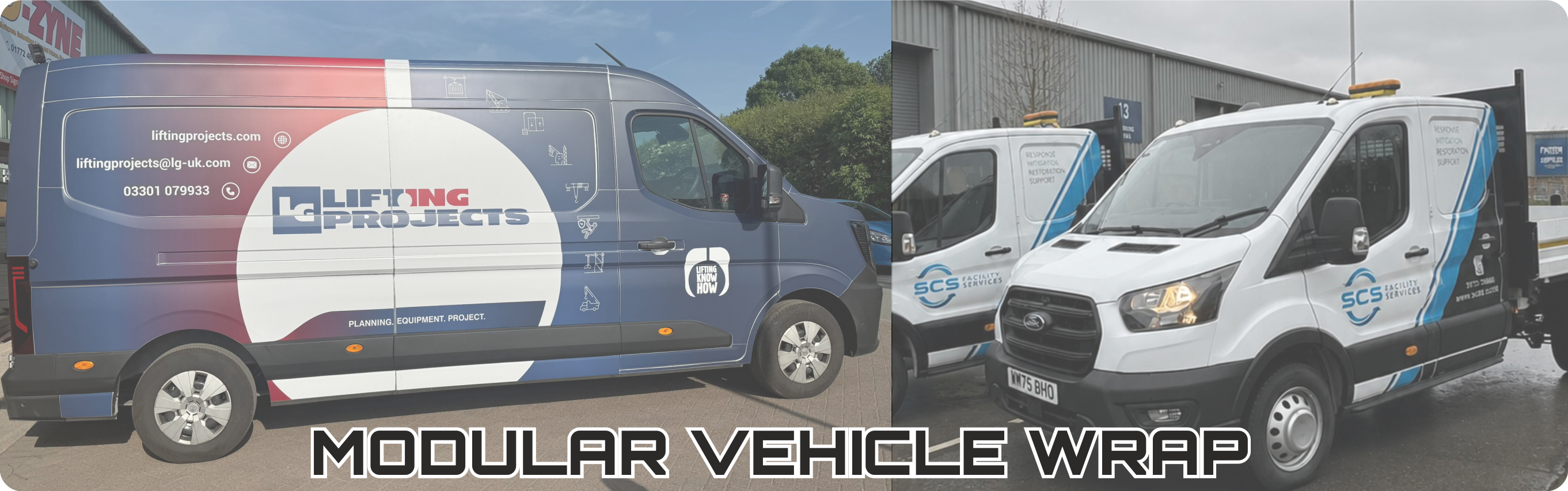 MODULAR WRAP BANNER