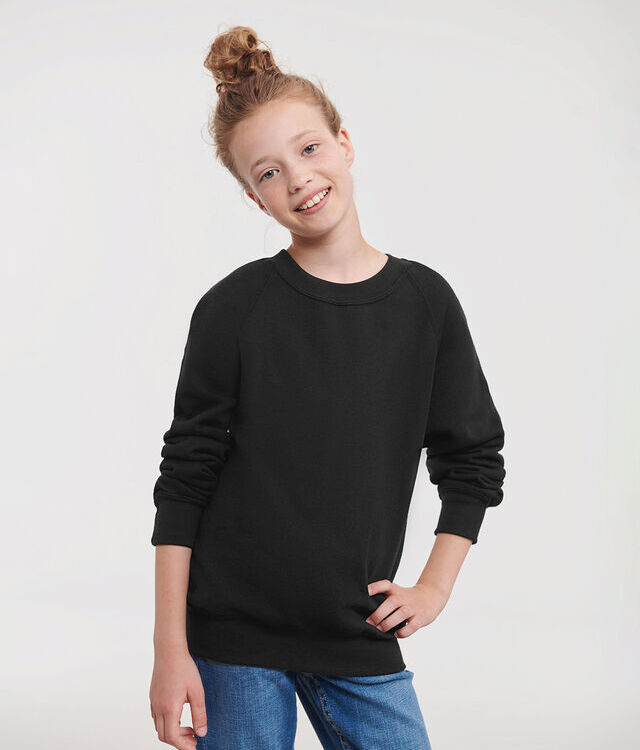 Kids raglan sleeve sweatshirt