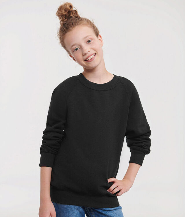 Kids raglan sleeve sweatshirt