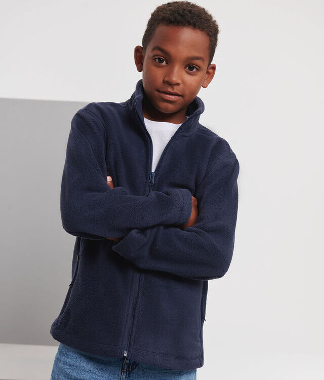 Kids full-zip outdoor fleece