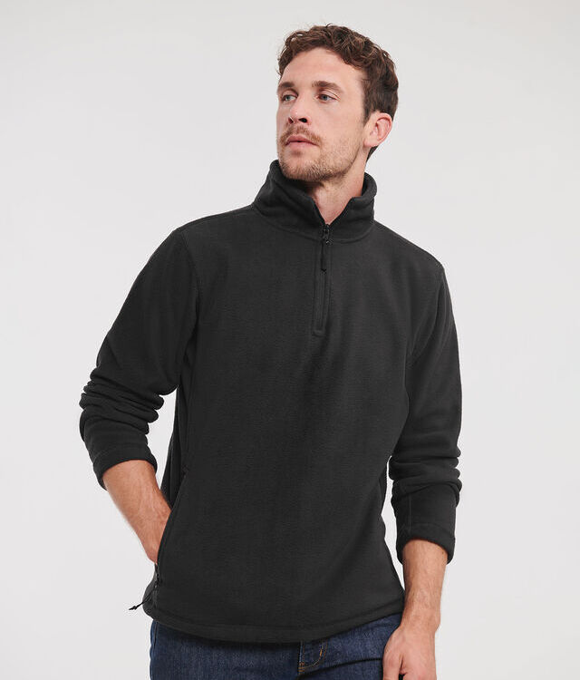 ¼-zip outdoor fleece
