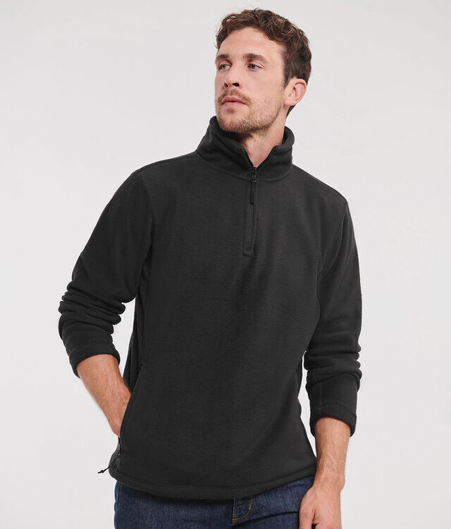 ¼-zip outdoor fleece