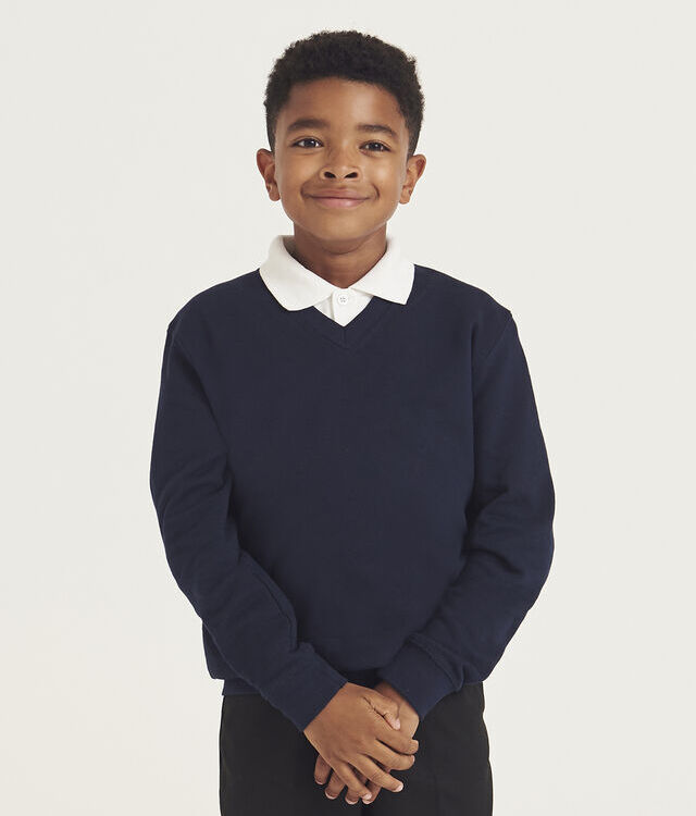 Kids Academy v-neck sweatshirt