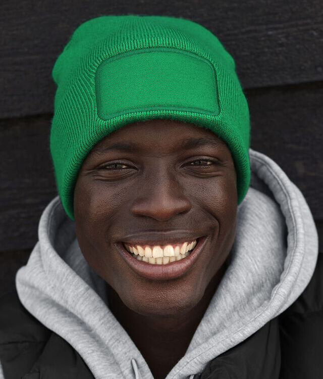 Original patch beanie