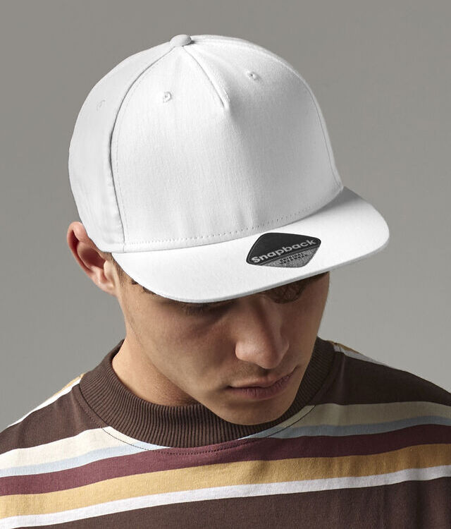 5-panel snapback rapper cap