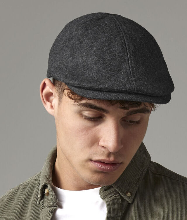 Melton wool ivy cap