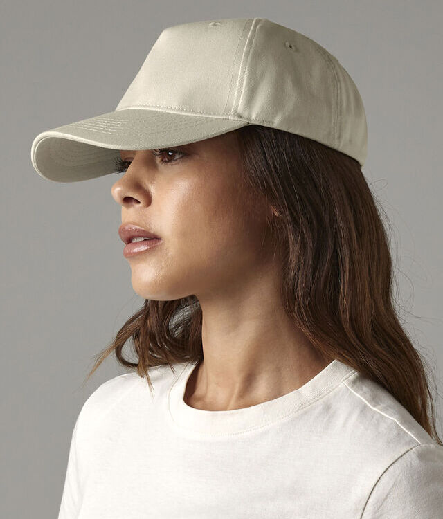 Organic cotton 5-panel cap