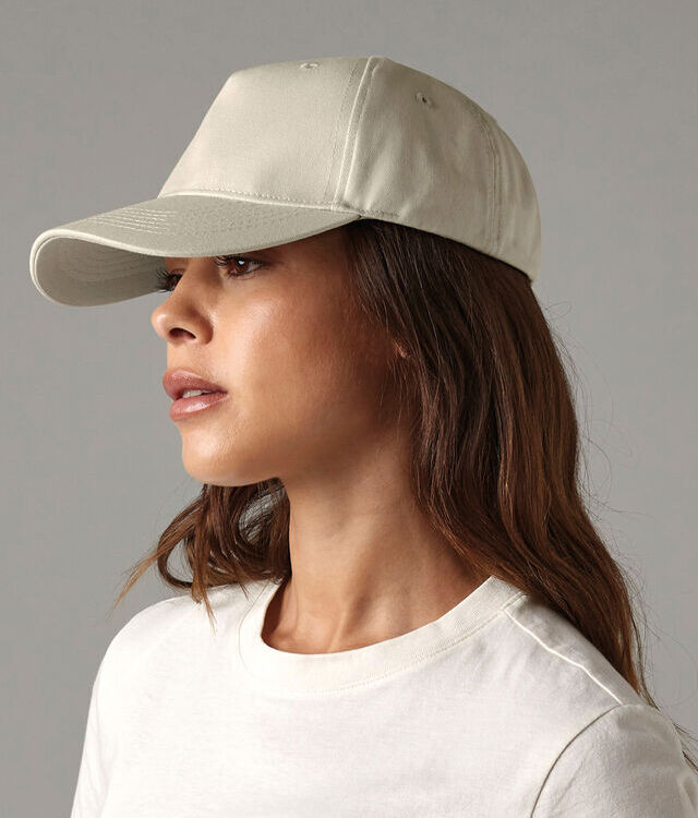 Organic cotton 5-panel cap