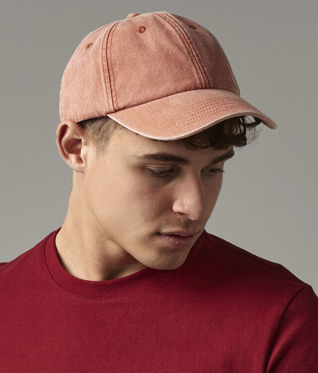 Low-profile vintage cap