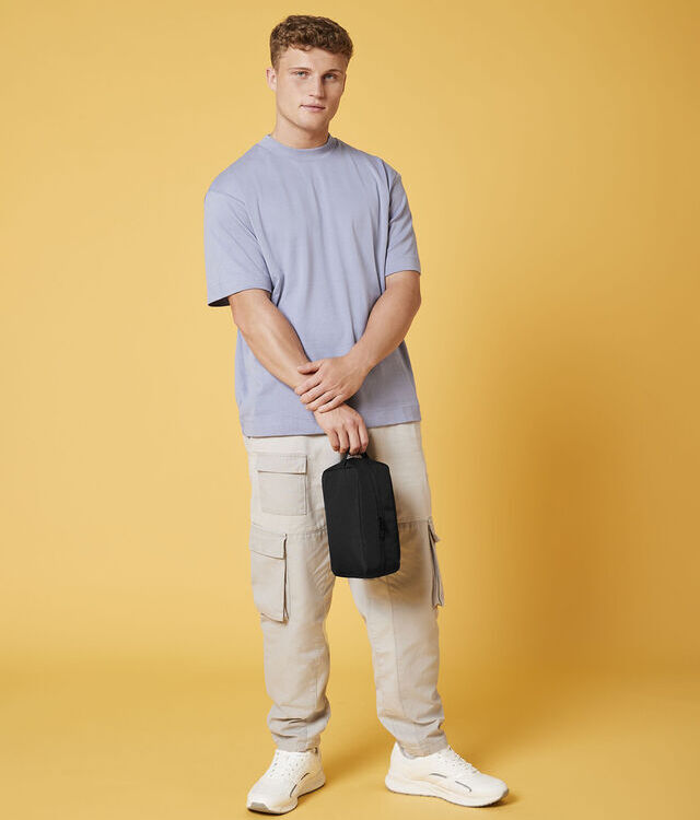 Recycled essentials wash bag