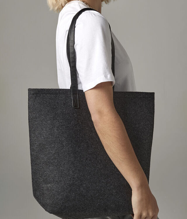 Premium felt tote