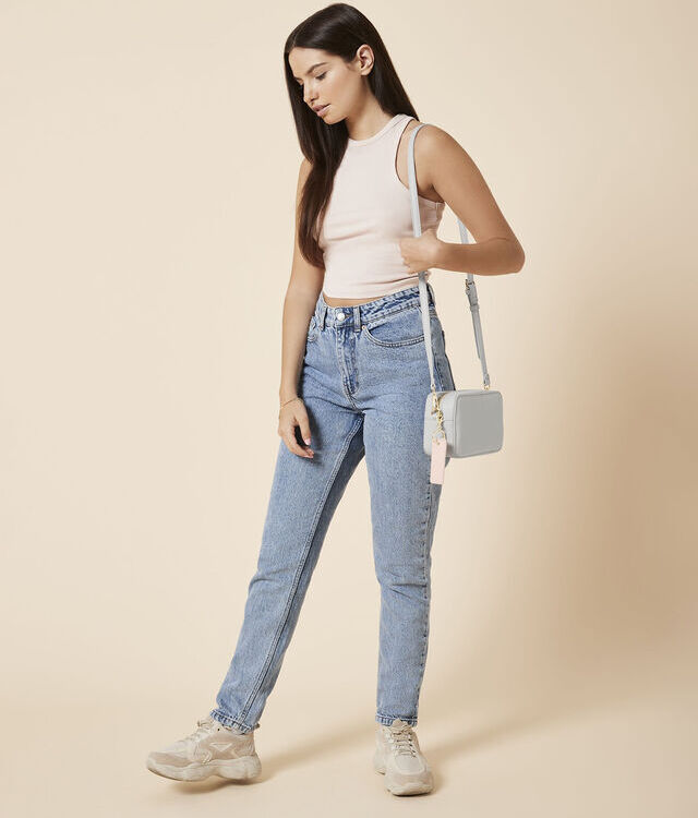 Boutique structured cross body bag