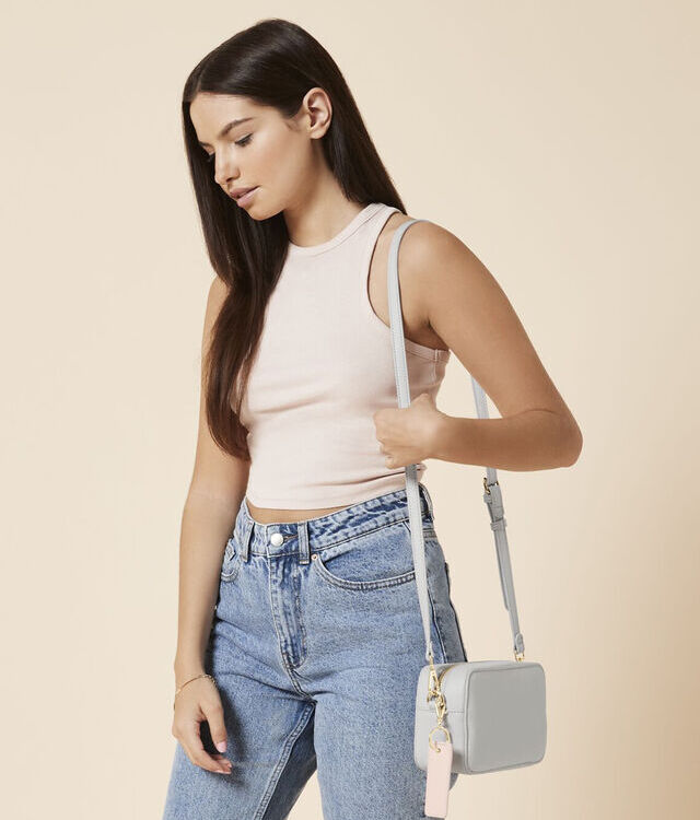 Boutique structured cross body bag