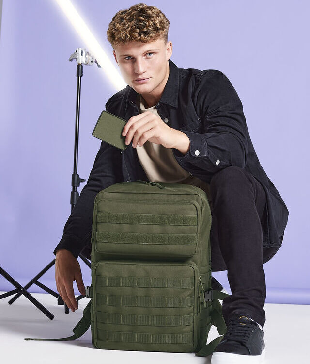 MOLLE hook and loop patch