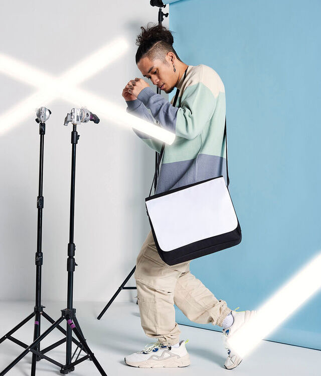 Sublimation messenger bag