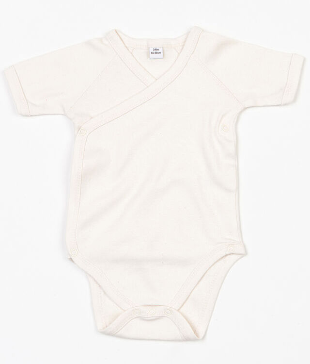 Baby organic kimono bodysuit