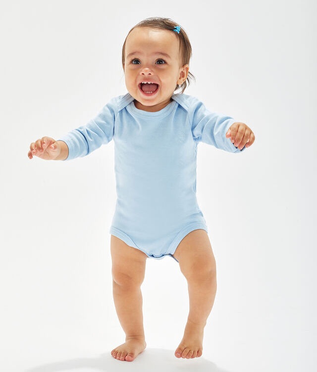 Baby organic long sleeve bodysuit
