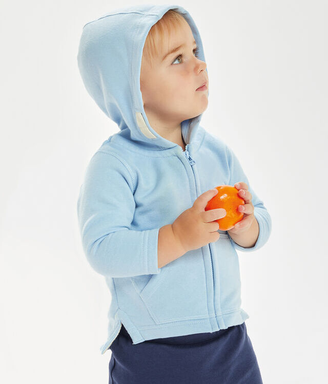 Baby zipped hoodie