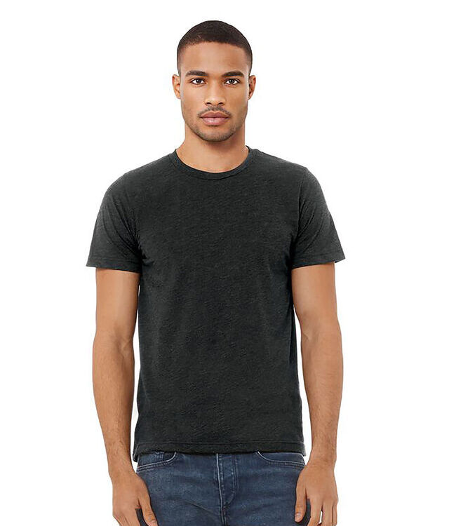 Unisex triblend crew neck t-shirt