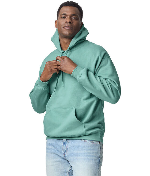 Softstyle™ midweight fleece adult hoodie