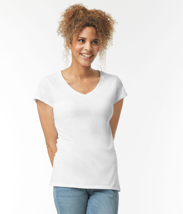 Softstyle™ women's v-neck t-shirt
