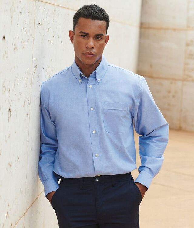 Long sleeve classic Oxford shirt