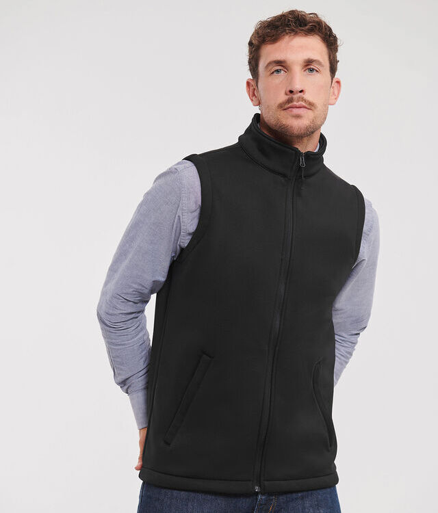 Smart softshell gilet