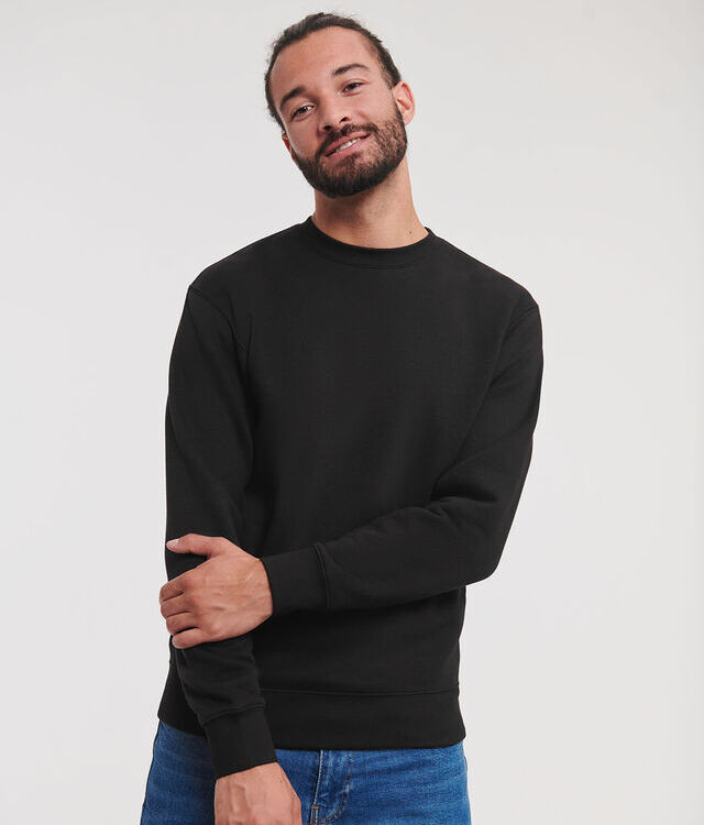 Set-in sleeve sweatshirt
