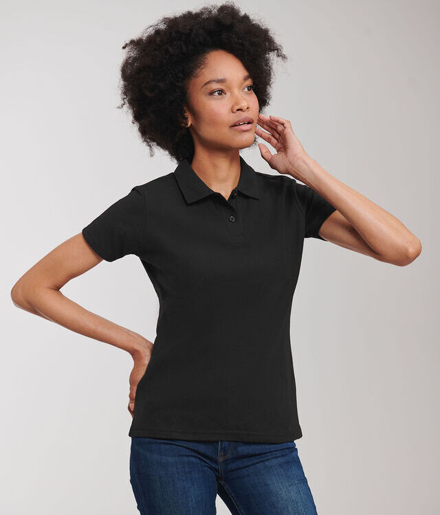 Women's classic polycotton polo