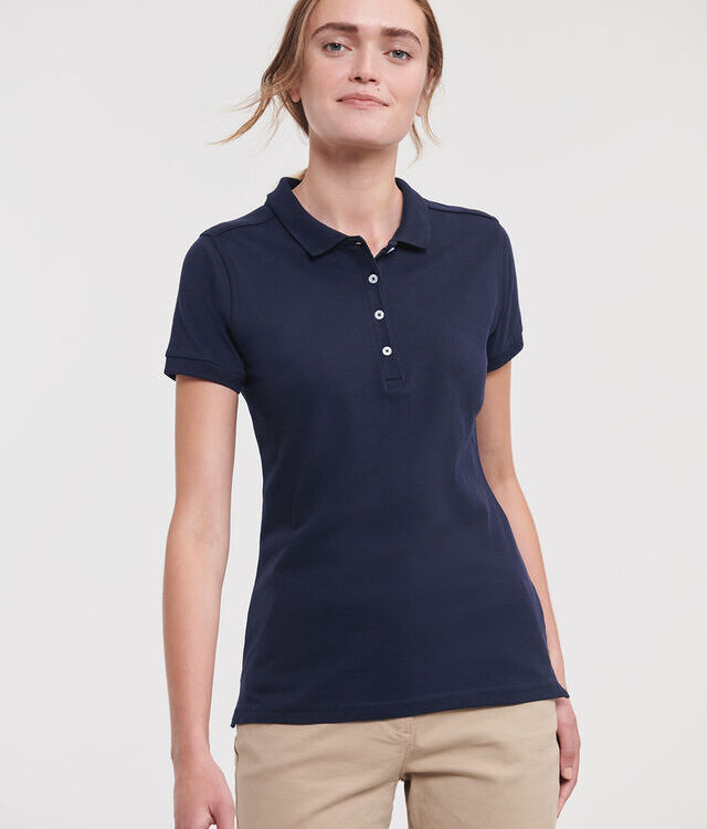 Women's stretch polo