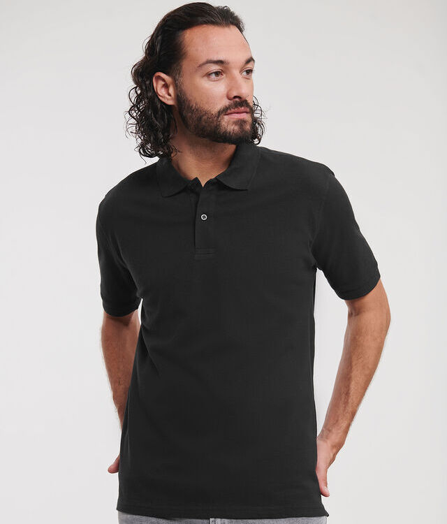 Classic cotton piqué polo