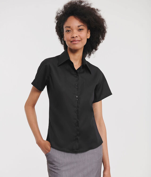 Women's short sleeve ultimate non-iron shirt