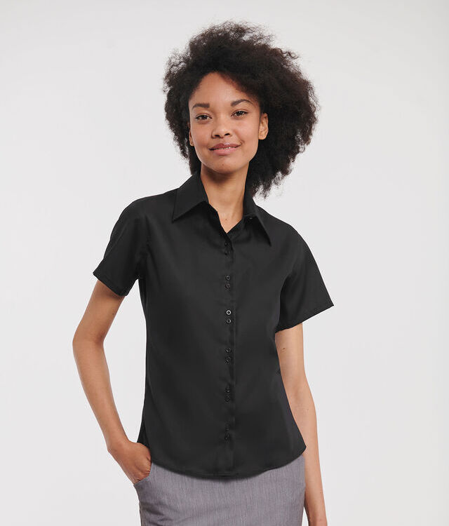 Women's short sleeve ultimate non-iron shirt
