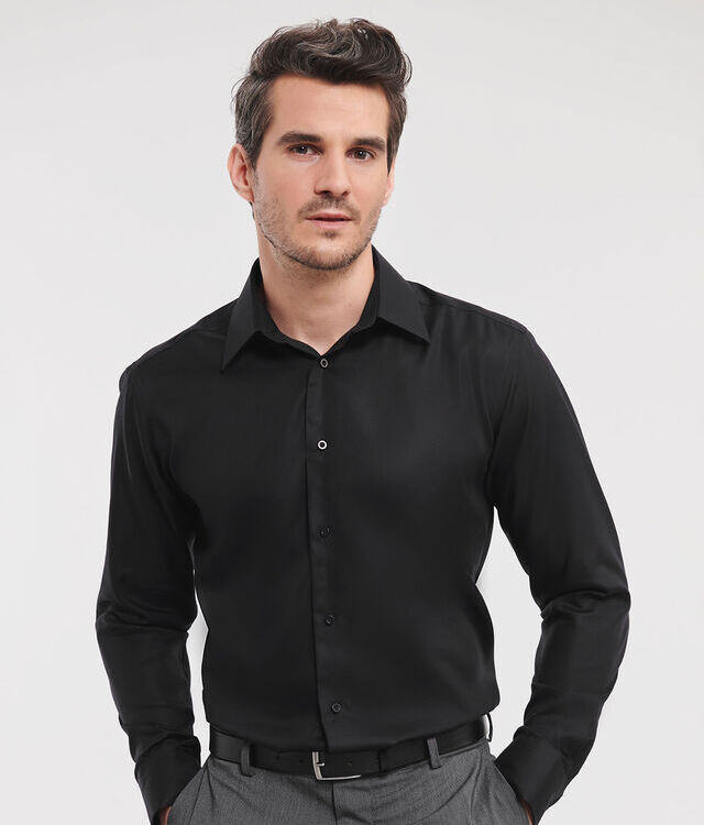 Long sleeve tailored ultimate non-iron shirt