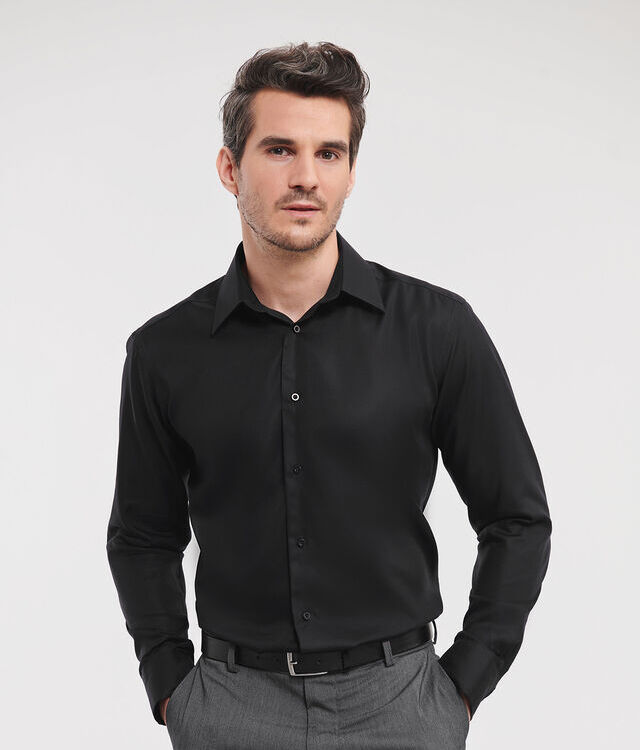 Long sleeve tailored ultimate non-iron shirt