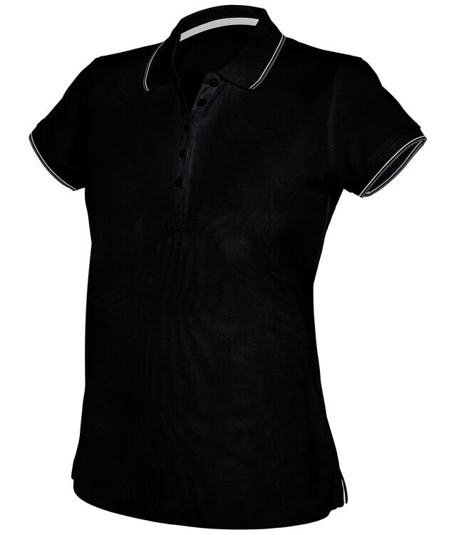 Women's short sleeve polo shirt
