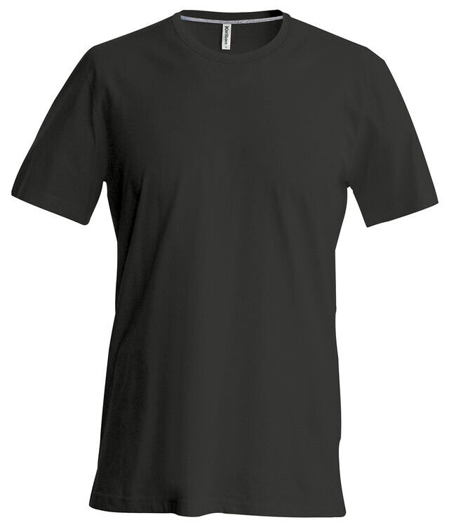 Short-sleeved crew neck T-shirt