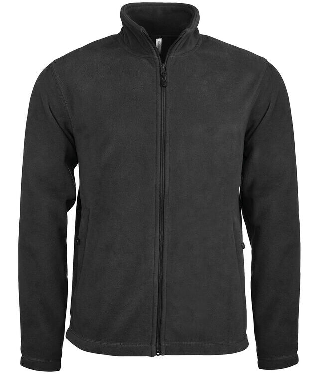 Zip-through microfleece jacket