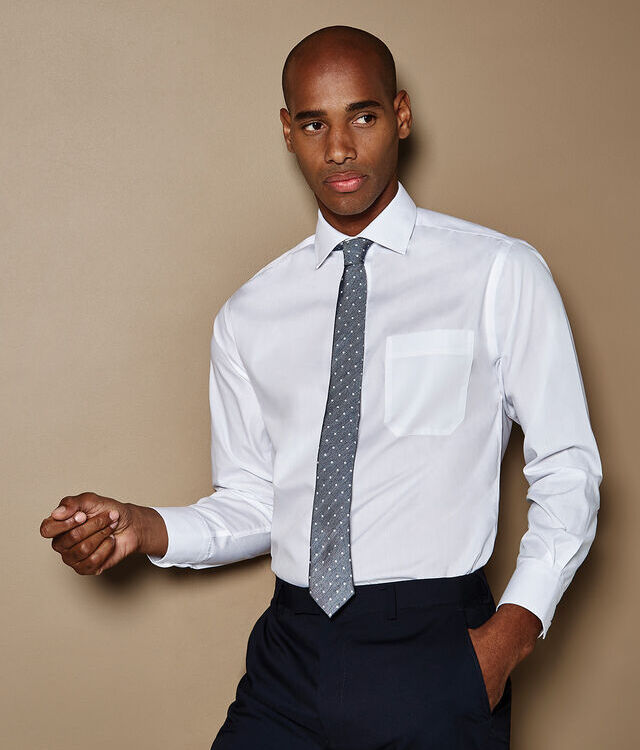 Premium non-iron corporate shirt long-sleeved (classic fit)