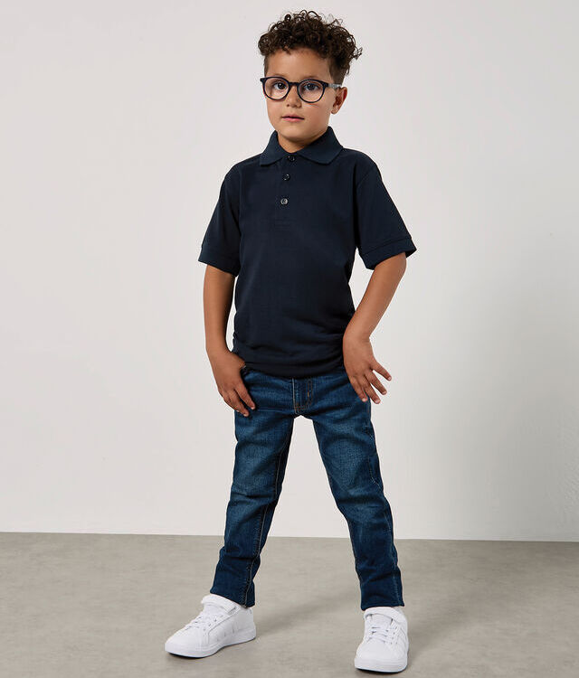 Klassic polo kids with Superwash® 60°C (classic fit)