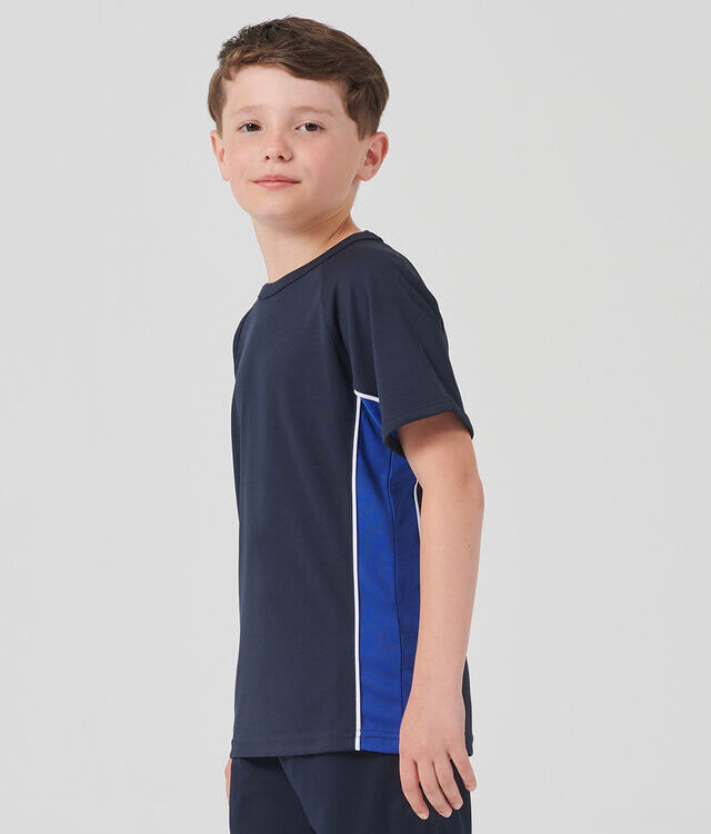 Kids performance panel t-shirt