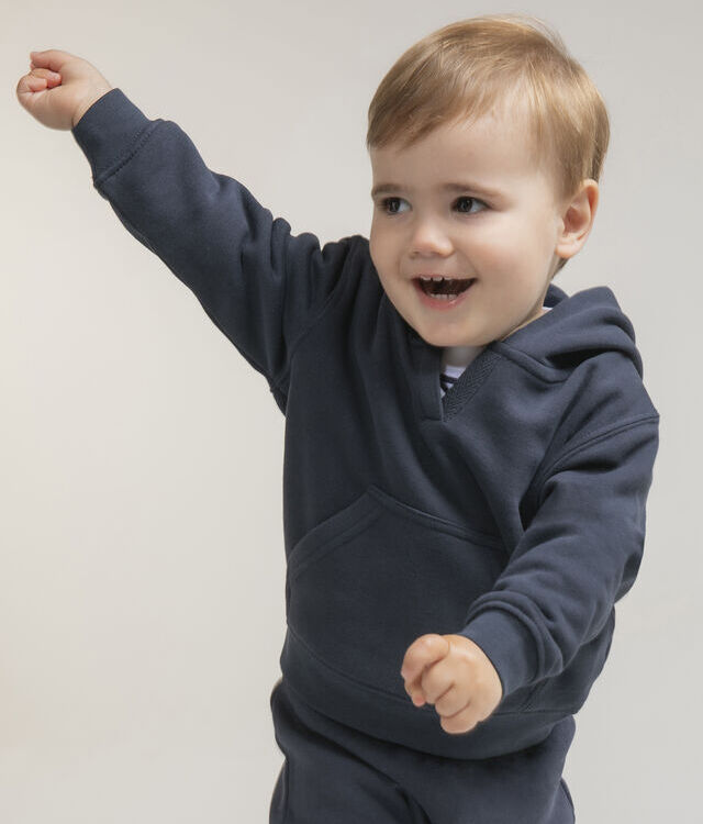 Toddler hooded sweatshirt with kangaroo pocket