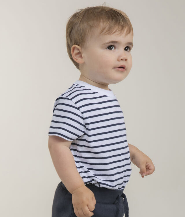 Short sleeve striped t-shirt