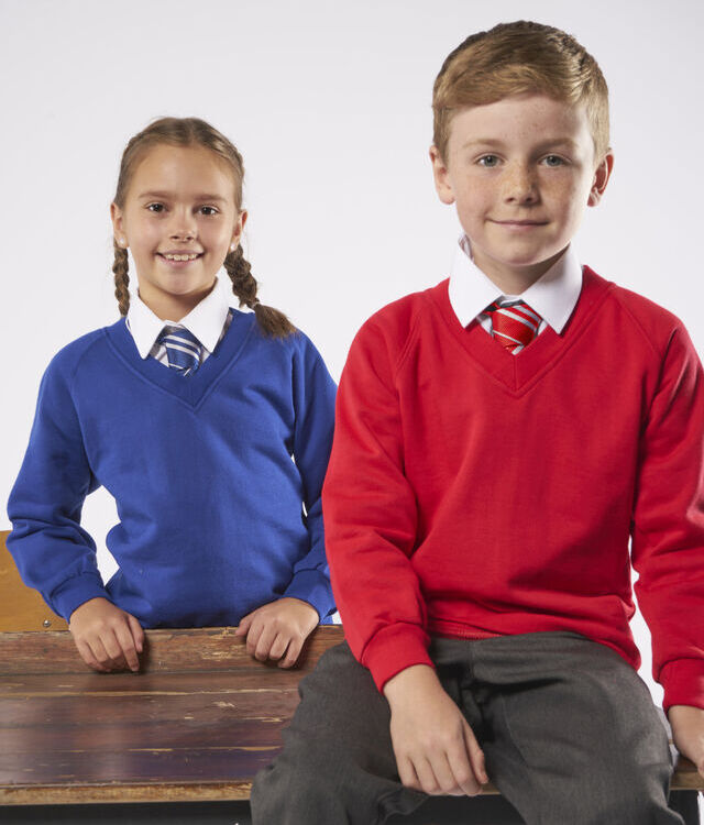 Kids Coloursure™ v-neck sweatshirt