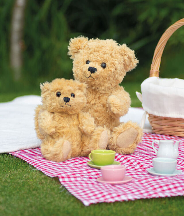 Classic jointed teddy bear