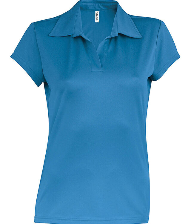 Ladies' short-sleeved polo shirt