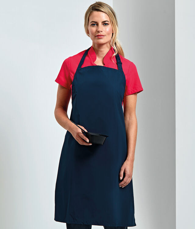 Waterproof bib apron